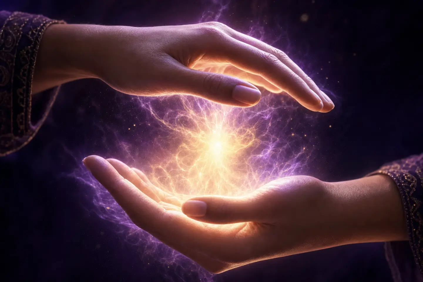 Energy healing visualization